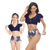 Parent-Child Bikini Two-Piece Swimsuit